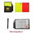 Thẻ trọng tài L1 - mã ML0889 